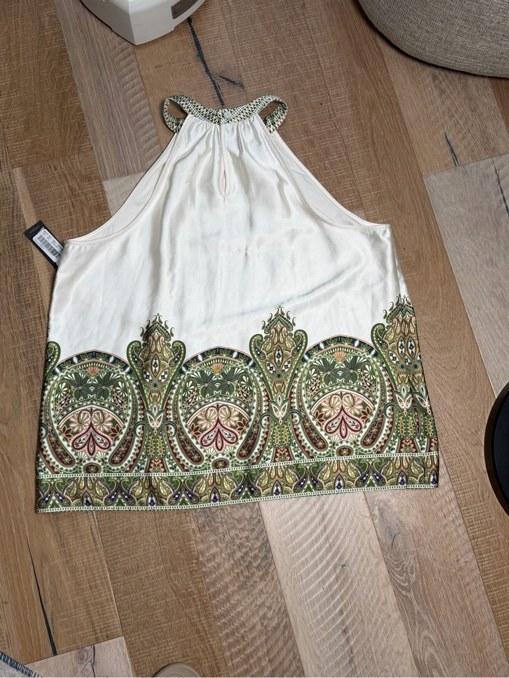 NWT Liverpool Los Angeles Mock Neck Halter Top, Medium - Picture 9 of 11